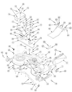 Part Location Diagram of 703-05902-0637 Cub Cadet Bracket, Up-Stop